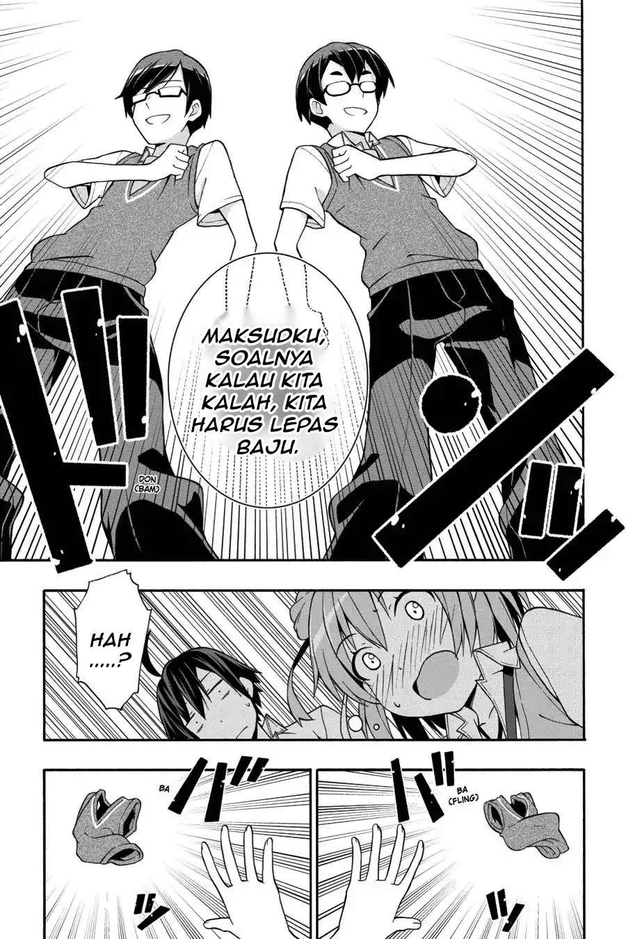 Yahari Ore no Seishun Love Come wa Machigatteiru @comic Chapter 18 Gambar 21