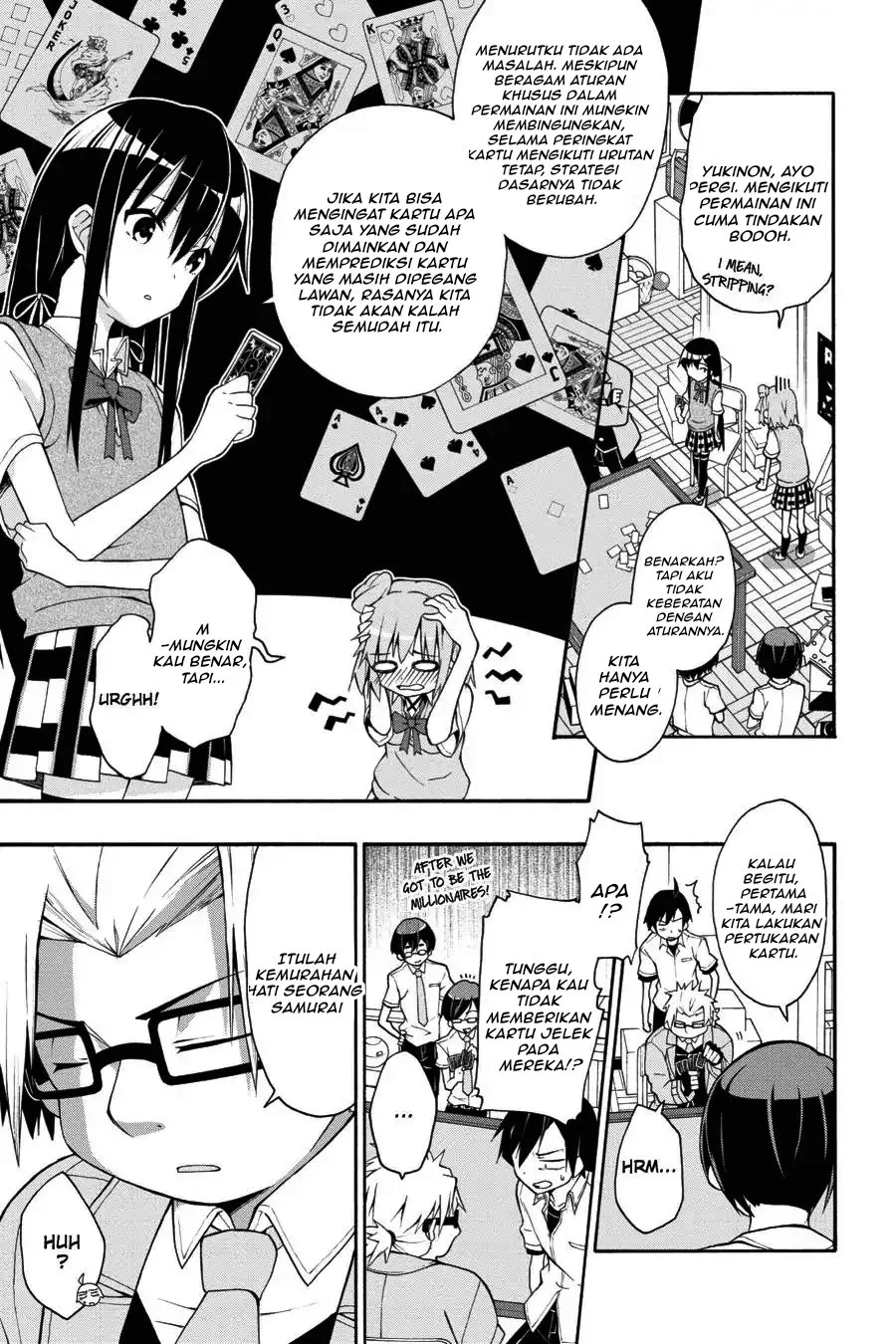 Yahari Ore no Seishun Love Come wa Machigatteiru @comic Chapter 18 Gambar 23