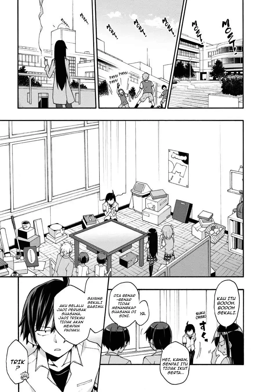 Yahari Ore no Seishun Love Come wa Machigatteiru @comic Chapter 18 Gambar 29