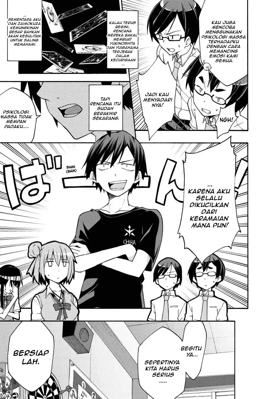 Yahari Ore no Seishun Love Come wa Machigatteiru @comic Chapter 18 Gambar 31