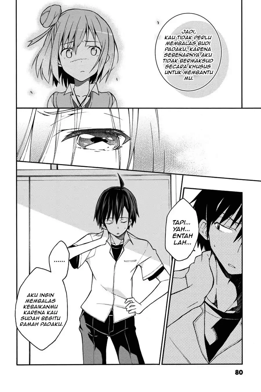 Yahari Ore no Seishun Love Come wa Machigatteiru @comic Chapter 19.2 Gambar 12