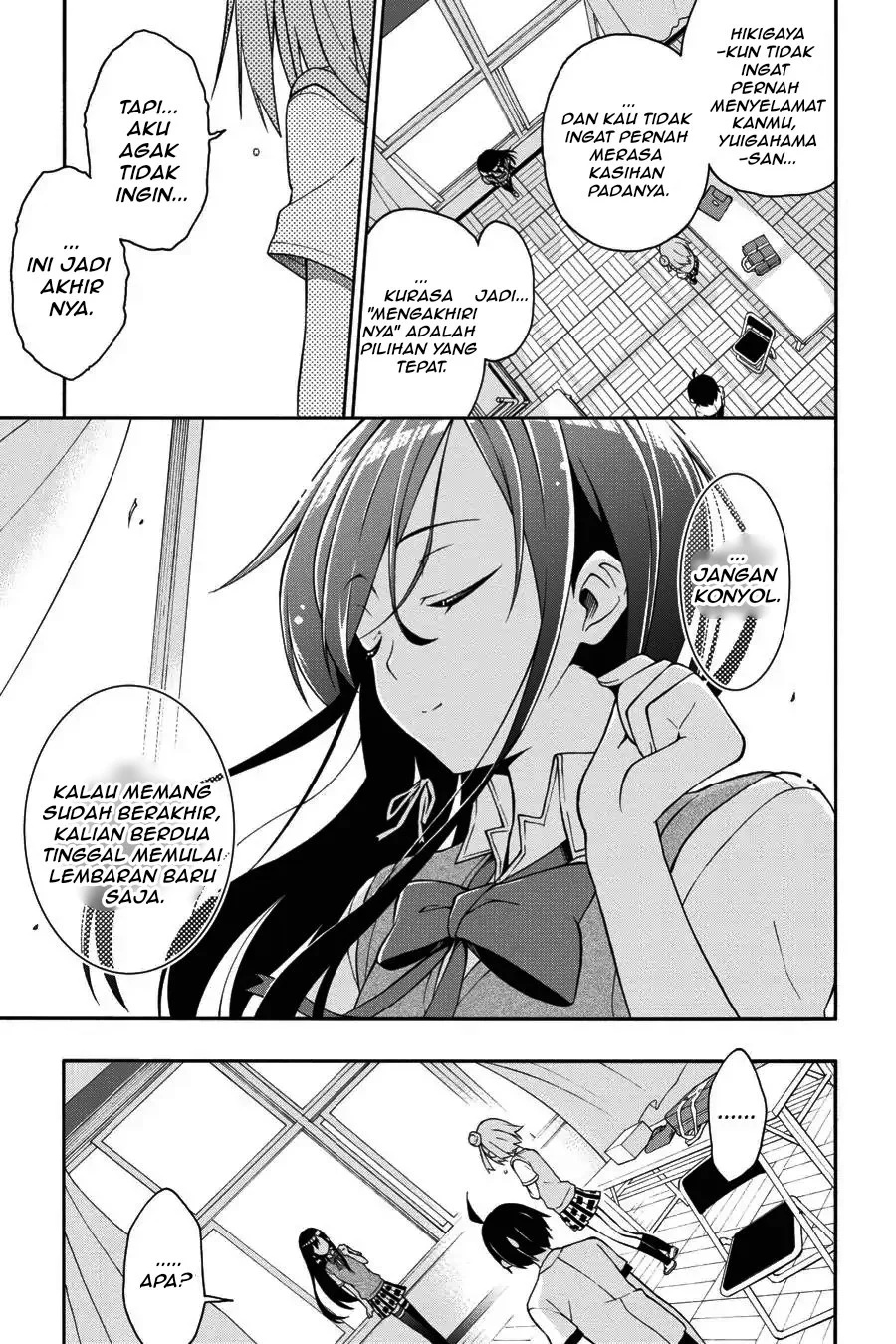 Yahari Ore no Seishun Love Come wa Machigatteiru @comic Chapter 19.2 Gambar 15