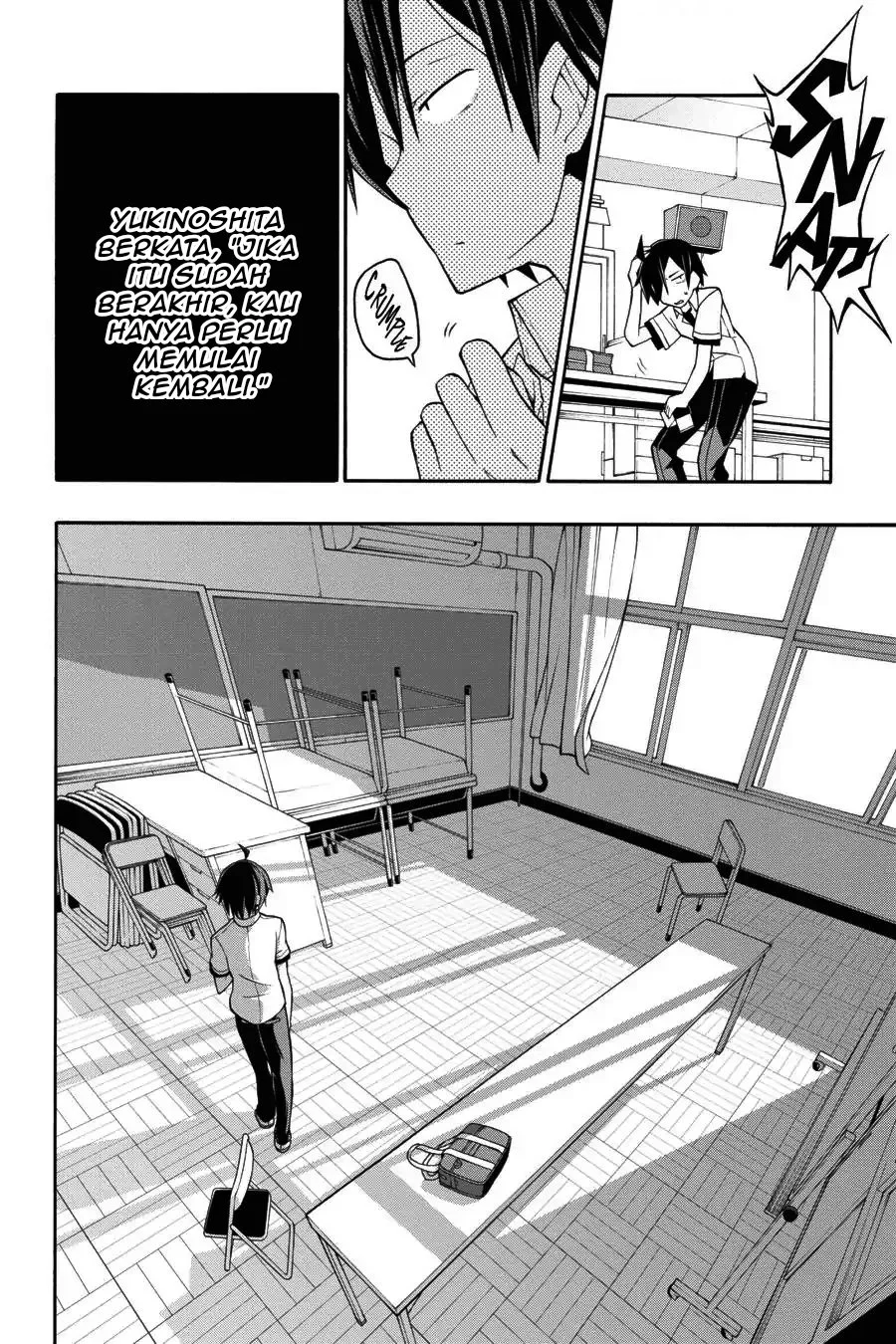 Yahari Ore no Seishun Love Come wa Machigatteiru @comic Chapter 19.2 Gambar 21