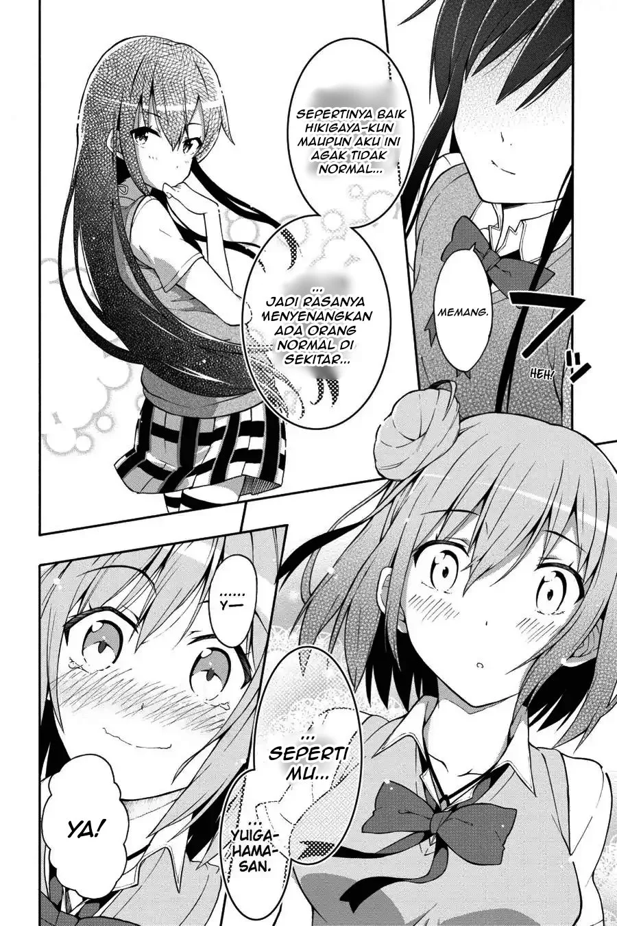 Yahari Ore no Seishun Love Come wa Machigatteiru @comic Chapter 19.2 Gambar 4