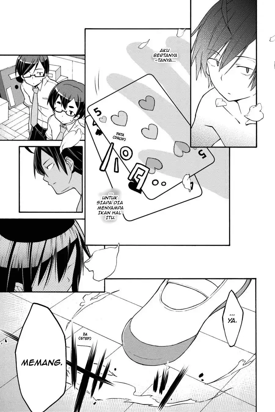 Yahari Ore no Seishun Love Come wa Machigatteiru @comic Chapter 19 Gambar 15