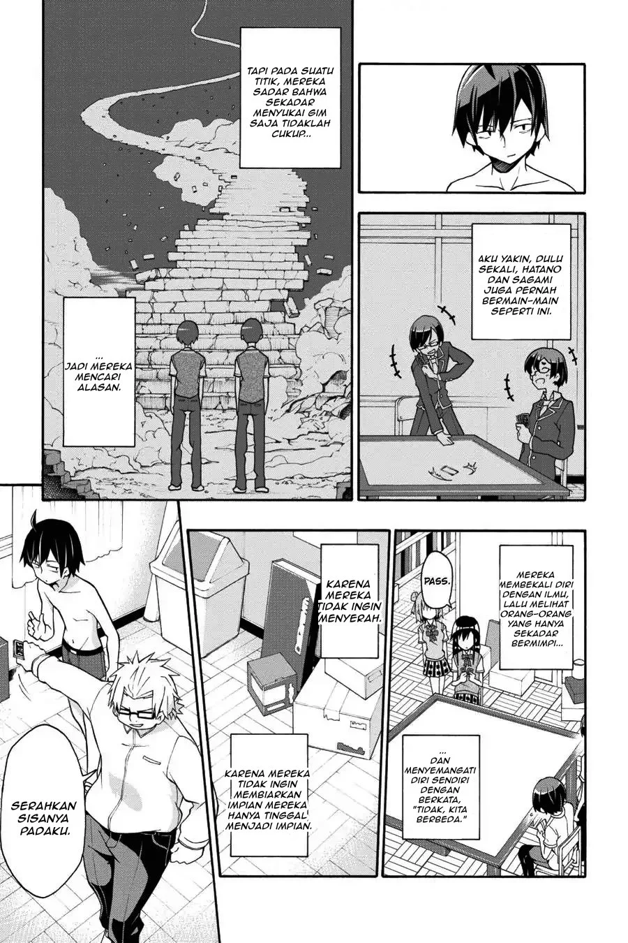 Yahari Ore no Seishun Love Come wa Machigatteiru @comic Chapter 19 Gambar 24