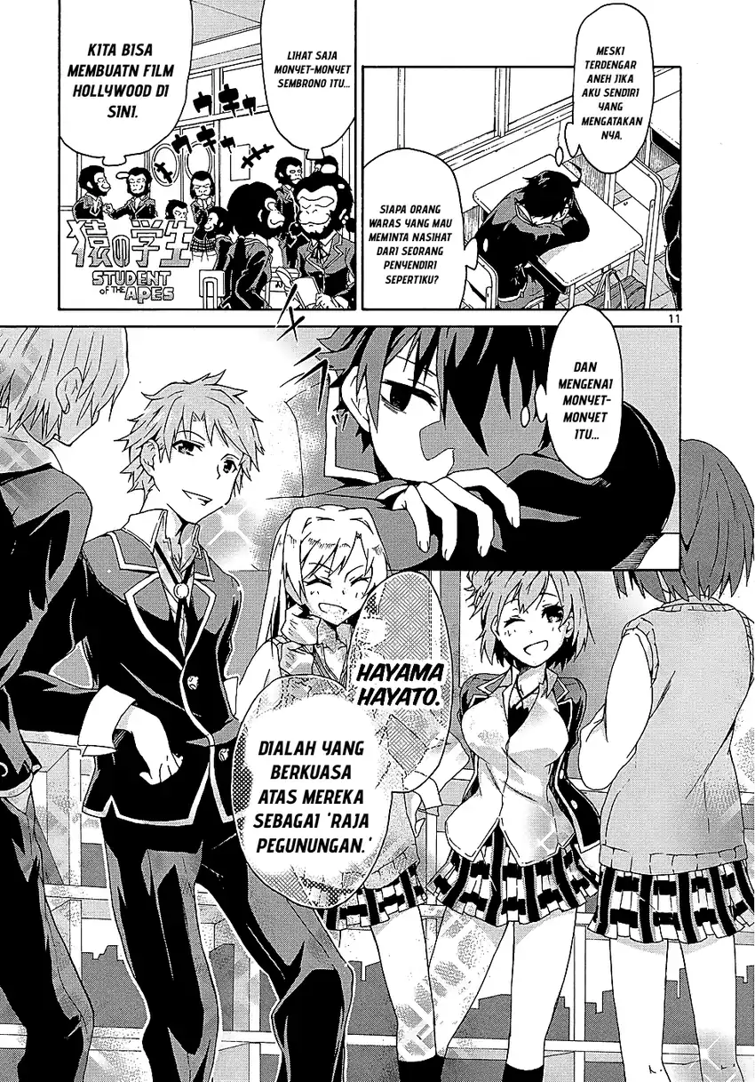 Yahari Ore no Seishun Love Come wa Machigatteiru @comic Chapter 2.1 Gambar 11