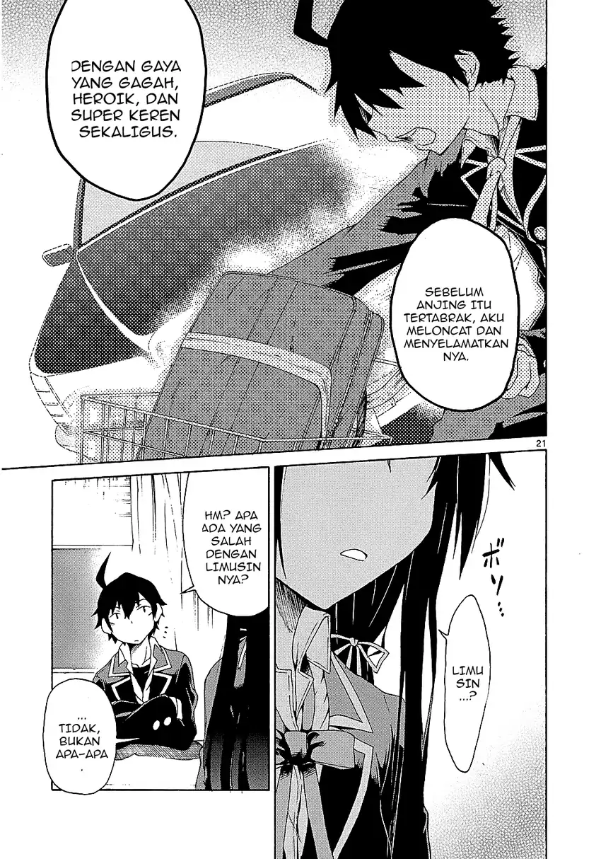 Yahari Ore no Seishun Love Come wa Machigatteiru @comic Chapter 2.2 Gambar 9