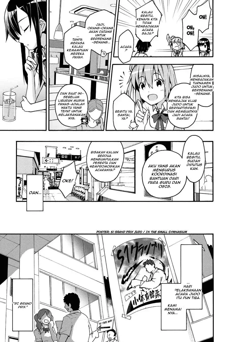 Yahari Ore no Seishun Love Come wa Machigatteiru @comic Chapter 20 Gambar 17