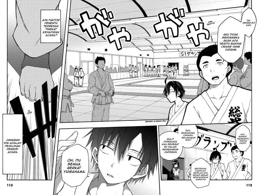 Yahari Ore no Seishun Love Come wa Machigatteiru @comic Chapter 20 Gambar 18