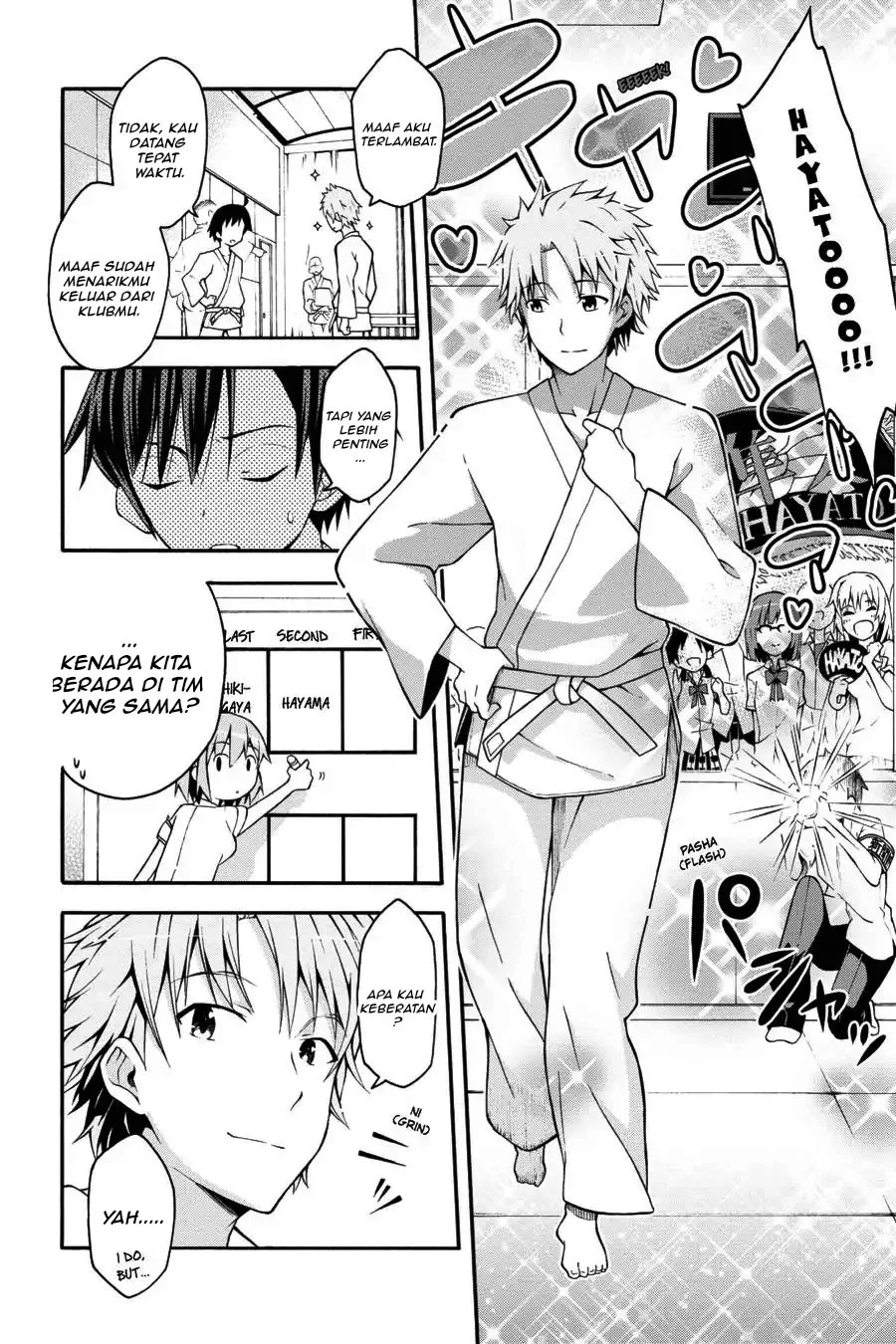 Yahari Ore no Seishun Love Come wa Machigatteiru @comic Chapter 20 Gambar 19