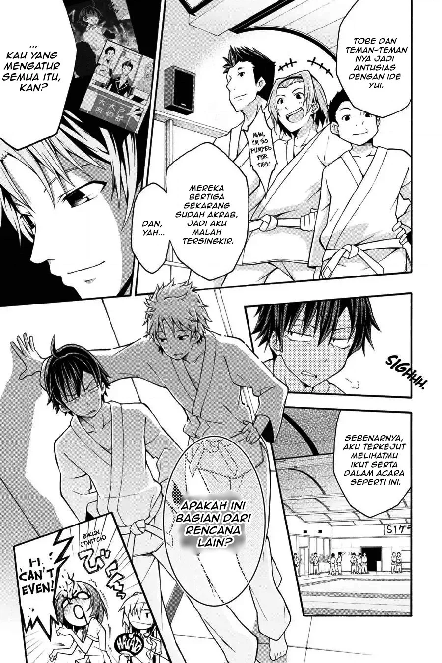 Yahari Ore no Seishun Love Come wa Machigatteiru @comic Chapter 20 Gambar 20