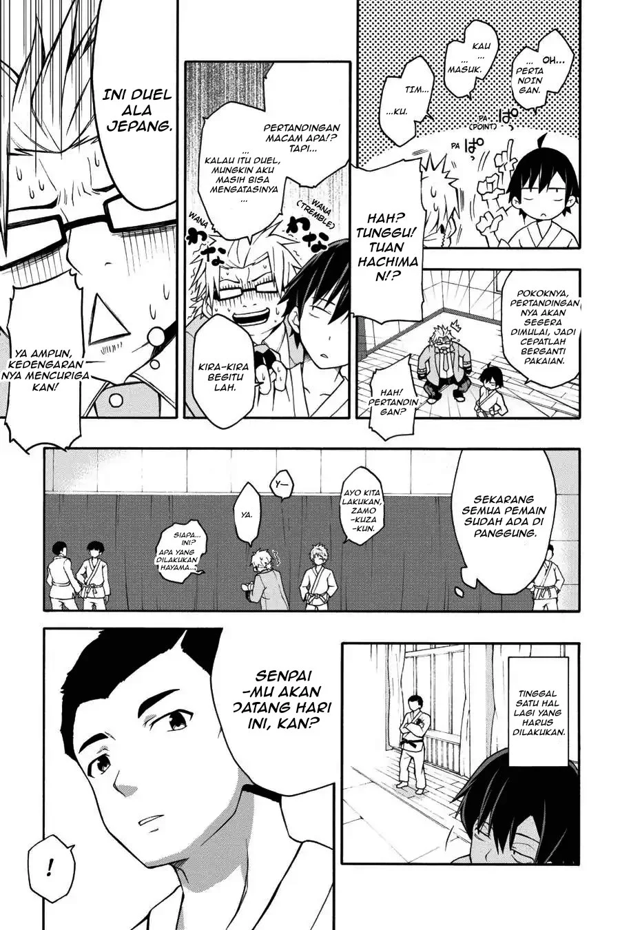 Yahari Ore no Seishun Love Come wa Machigatteiru @comic Chapter 20 Gambar 22