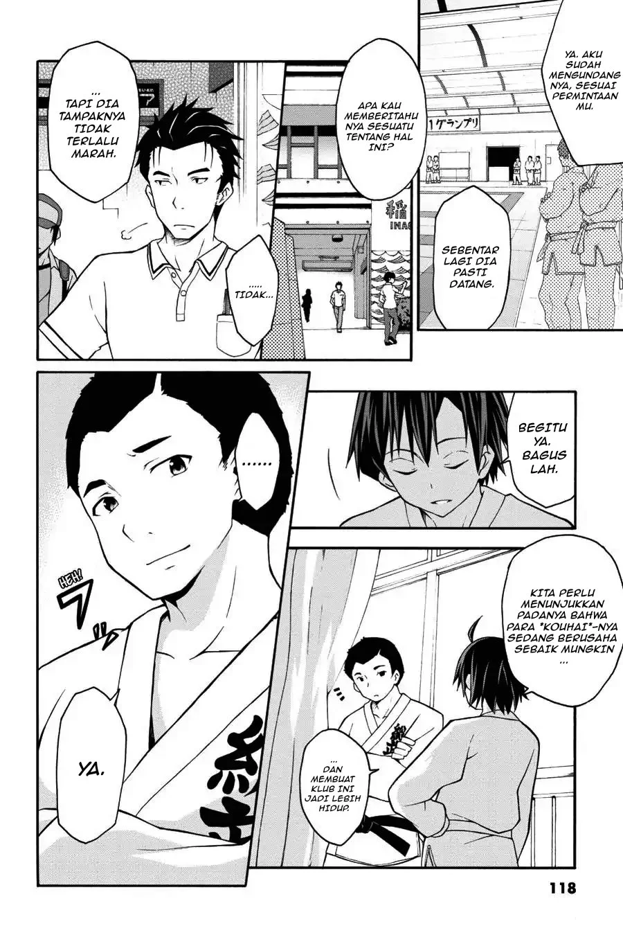 Yahari Ore no Seishun Love Come wa Machigatteiru @comic Chapter 20 Gambar 23