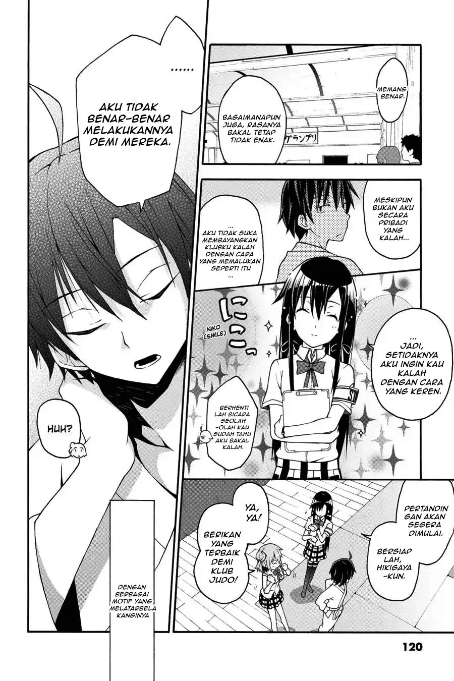 Yahari Ore no Seishun Love Come wa Machigatteiru @comic Chapter 20 Gambar 25
