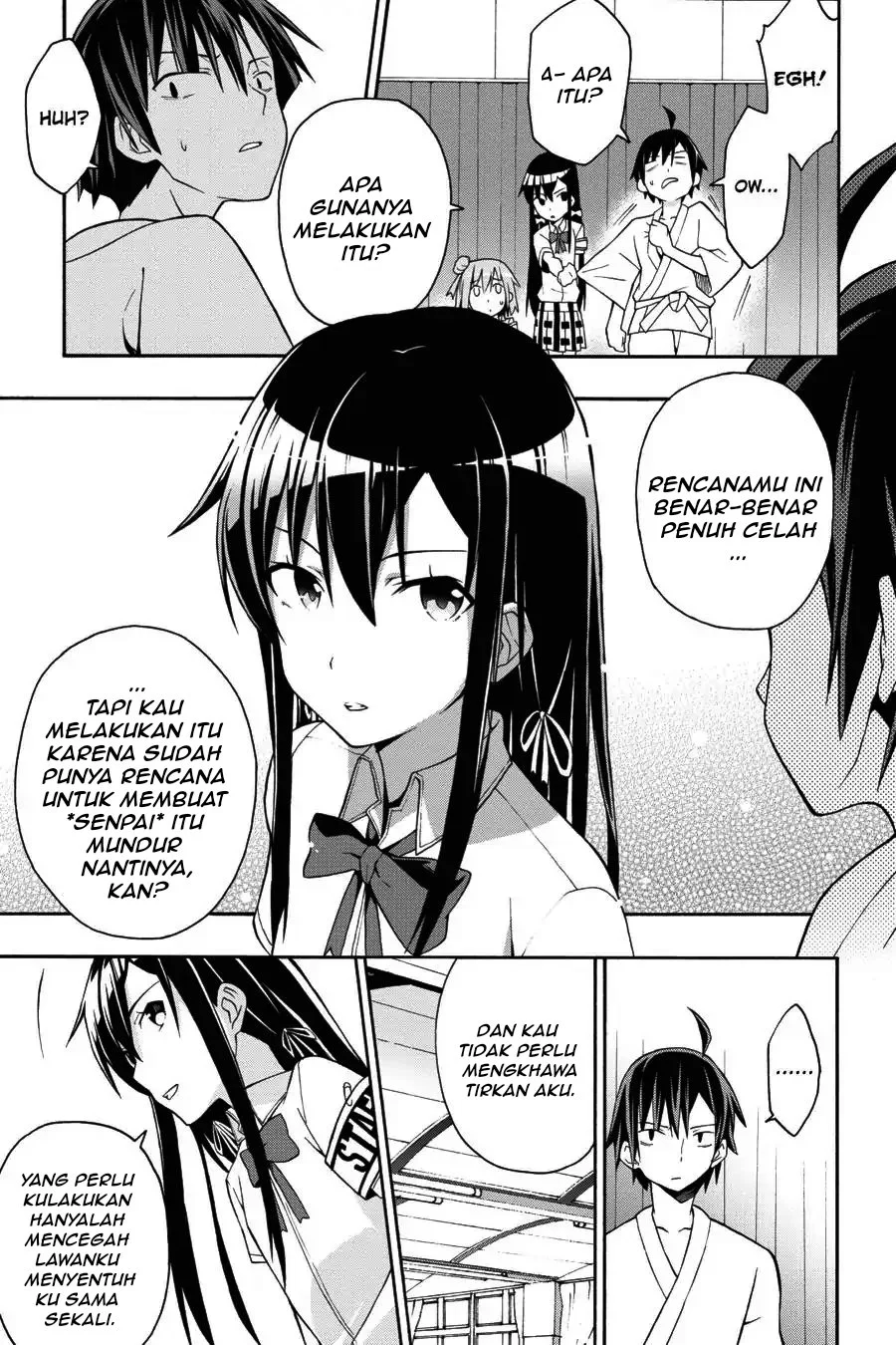 Yahari Ore no Seishun Love Come wa Machigatteiru @comic Chapter 21 Gambar 23