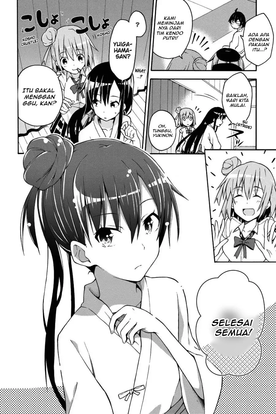 Yahari Ore no Seishun Love Come wa Machigatteiru @comic Chapter 21 Gambar 26