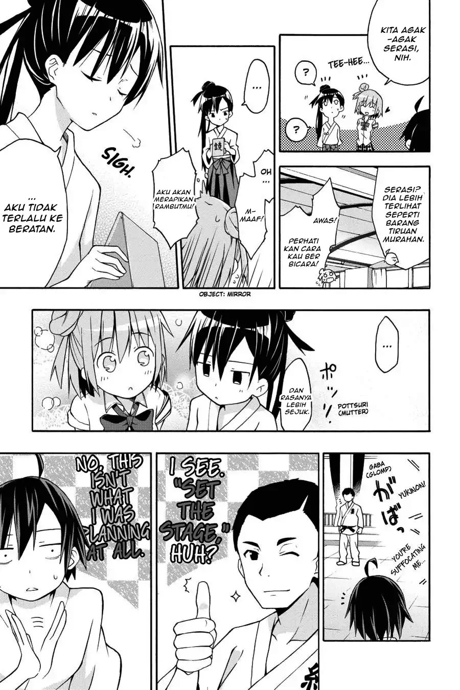 Yahari Ore no Seishun Love Come wa Machigatteiru @comic Chapter 21 Gambar 27