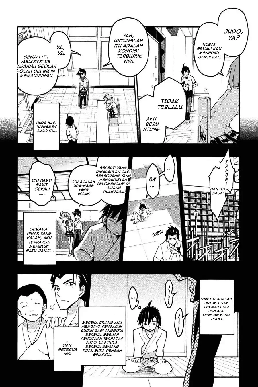 Yahari Ore no Seishun Love Come wa Machigatteiru @comic Chapter 22 Gambar 25