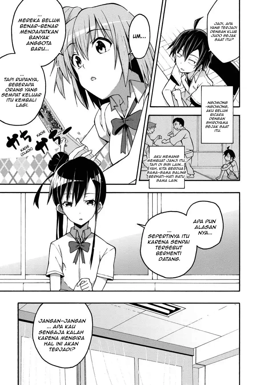 Yahari Ore no Seishun Love Come wa Machigatteiru @comic Chapter 22 Gambar 26