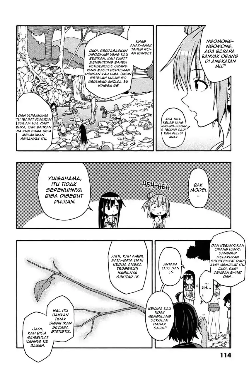 Yahari Ore no Seishun Love Come wa Machigatteiru @comic Chapter 26 Gambar 23