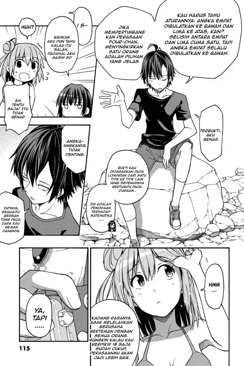 Yahari Ore no Seishun Love Come wa Machigatteiru @comic Chapter 26 Gambar 24