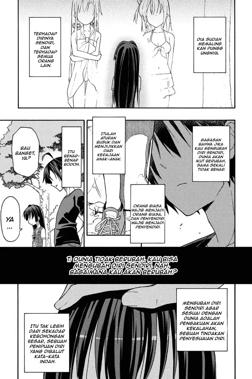 Yahari Ore no Seishun Love Come wa Machigatteiru @comic Chapter 26 Gambar 28