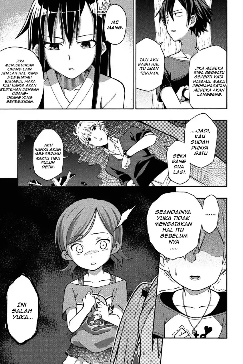 Yahari Ore no Seishun Love Come wa Machigatteiru @comic Chapter 27 Gambar 18