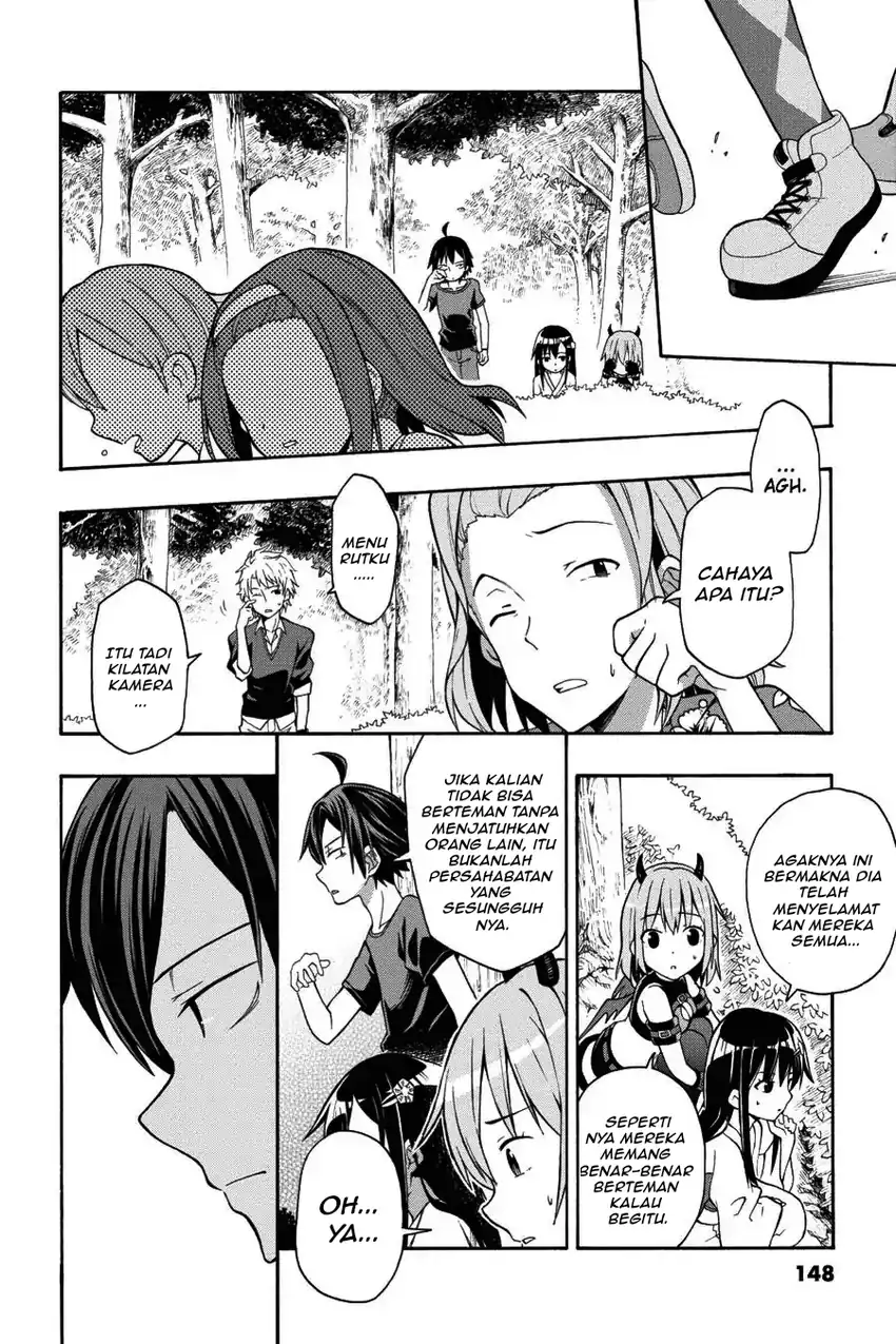 Yahari Ore no Seishun Love Come wa Machigatteiru @comic Chapter 27 Gambar 24