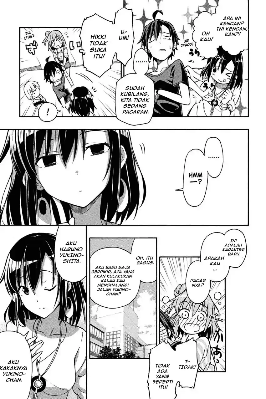 Yahari Ore no Seishun Love Come wa Machigatteiru @comic Chapter 28 Gambar 19