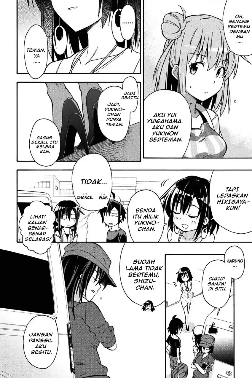 Yahari Ore no Seishun Love Come wa Machigatteiru @comic Chapter 28 Gambar 20