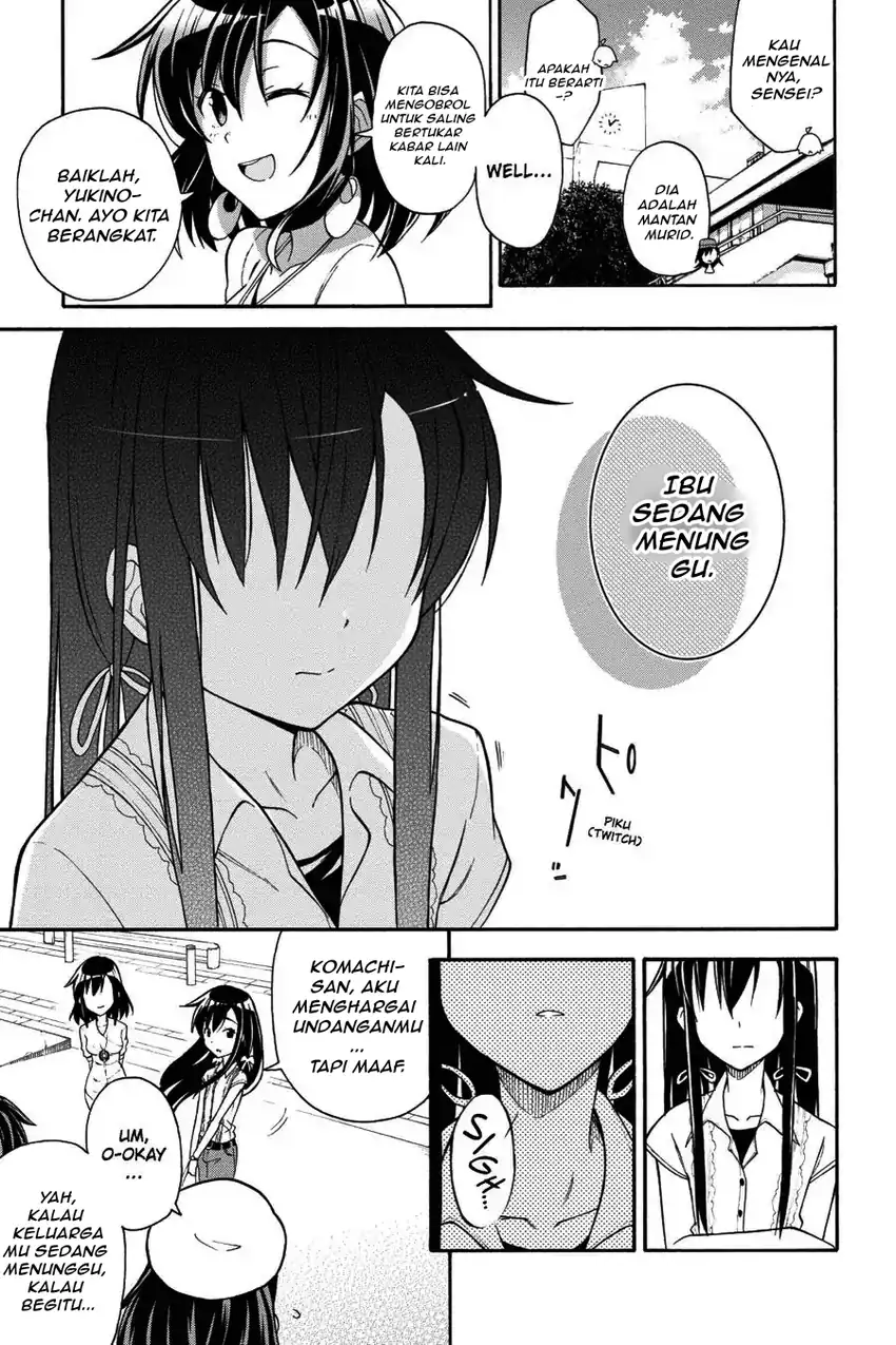 Yahari Ore no Seishun Love Come wa Machigatteiru @comic Chapter 28 Gambar 21