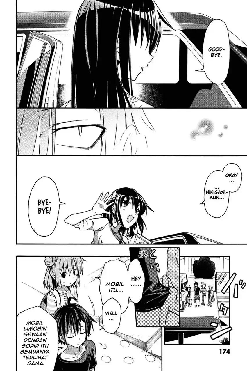 Yahari Ore no Seishun Love Come wa Machigatteiru @comic Chapter 28 Gambar 22