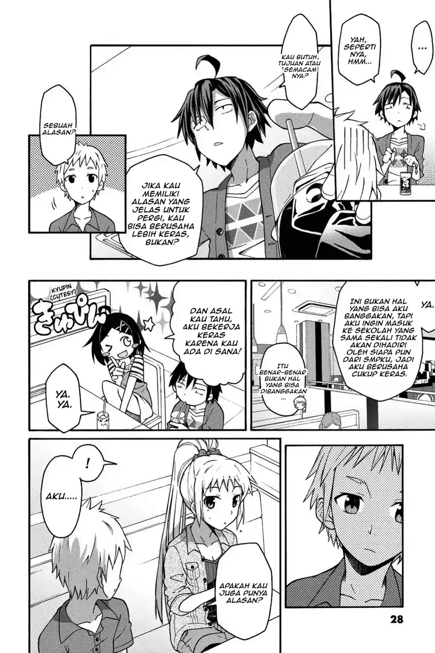 Yahari Ore no Seishun Love Come wa Machigatteiru @comic Chapter 29 Gambar 24