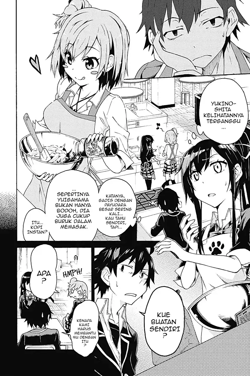 Yahari Ore no Seishun Love Come wa Machigatteiru @comic Chapter 3.1 Gambar 10