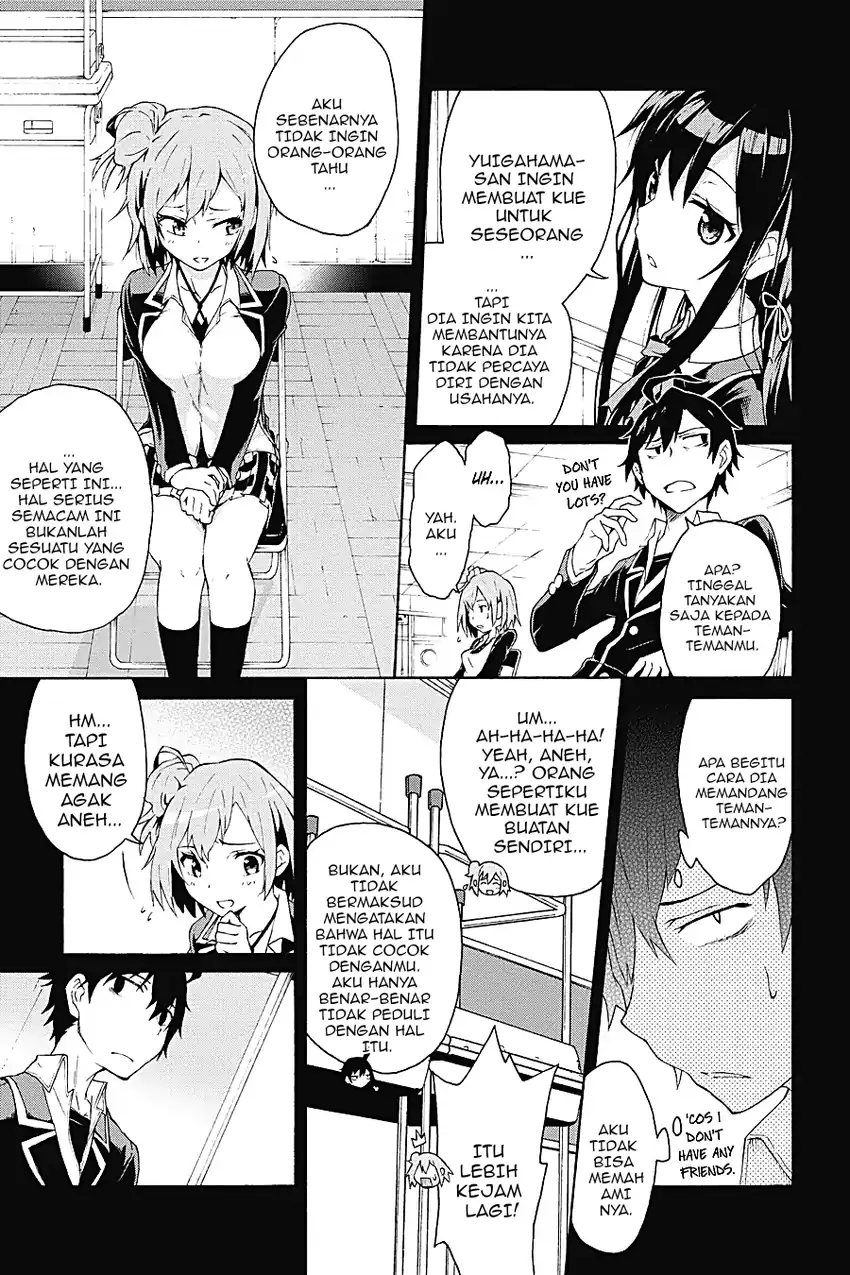 Yahari Ore no Seishun Love Come wa Machigatteiru @comic Chapter 3.1 Gambar 11