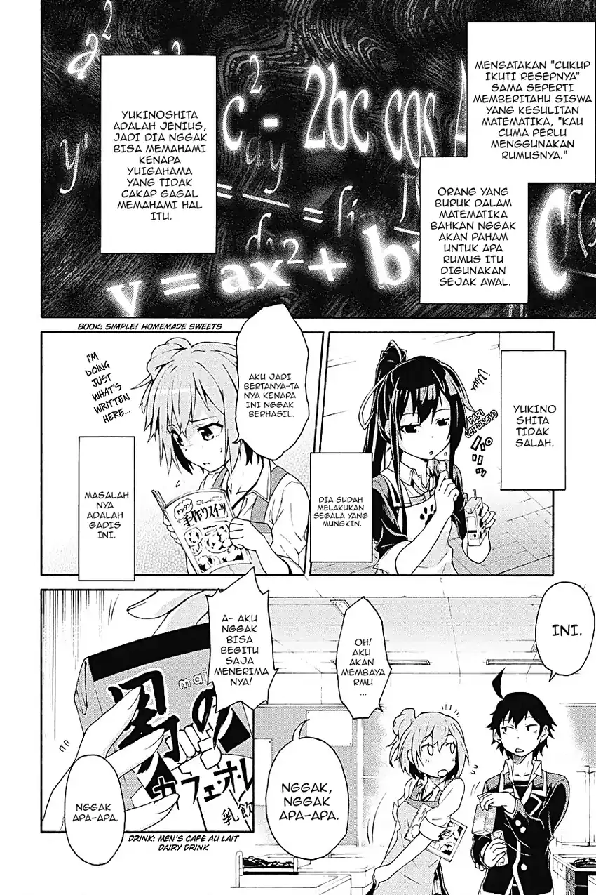 Yahari Ore no Seishun Love Come wa Machigatteiru @comic Chapter 3.2 Gambar 7