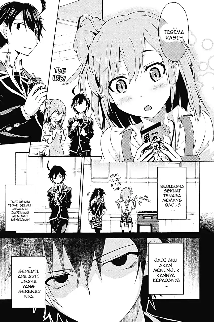 Yahari Ore no Seishun Love Come wa Machigatteiru @comic Chapter 3.2 Gambar 8