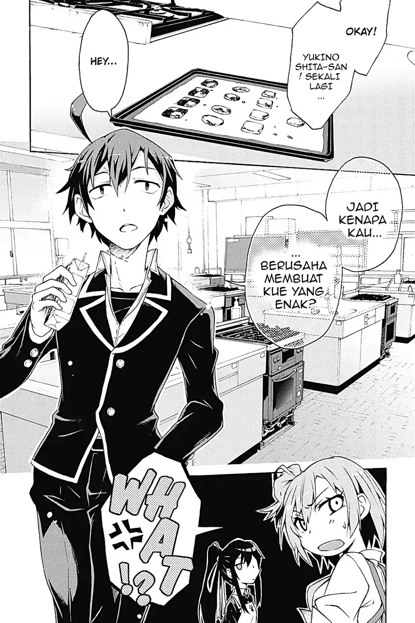 Yahari Ore no Seishun Love Come wa Machigatteiru @comic Chapter 3.2 Gambar 9
