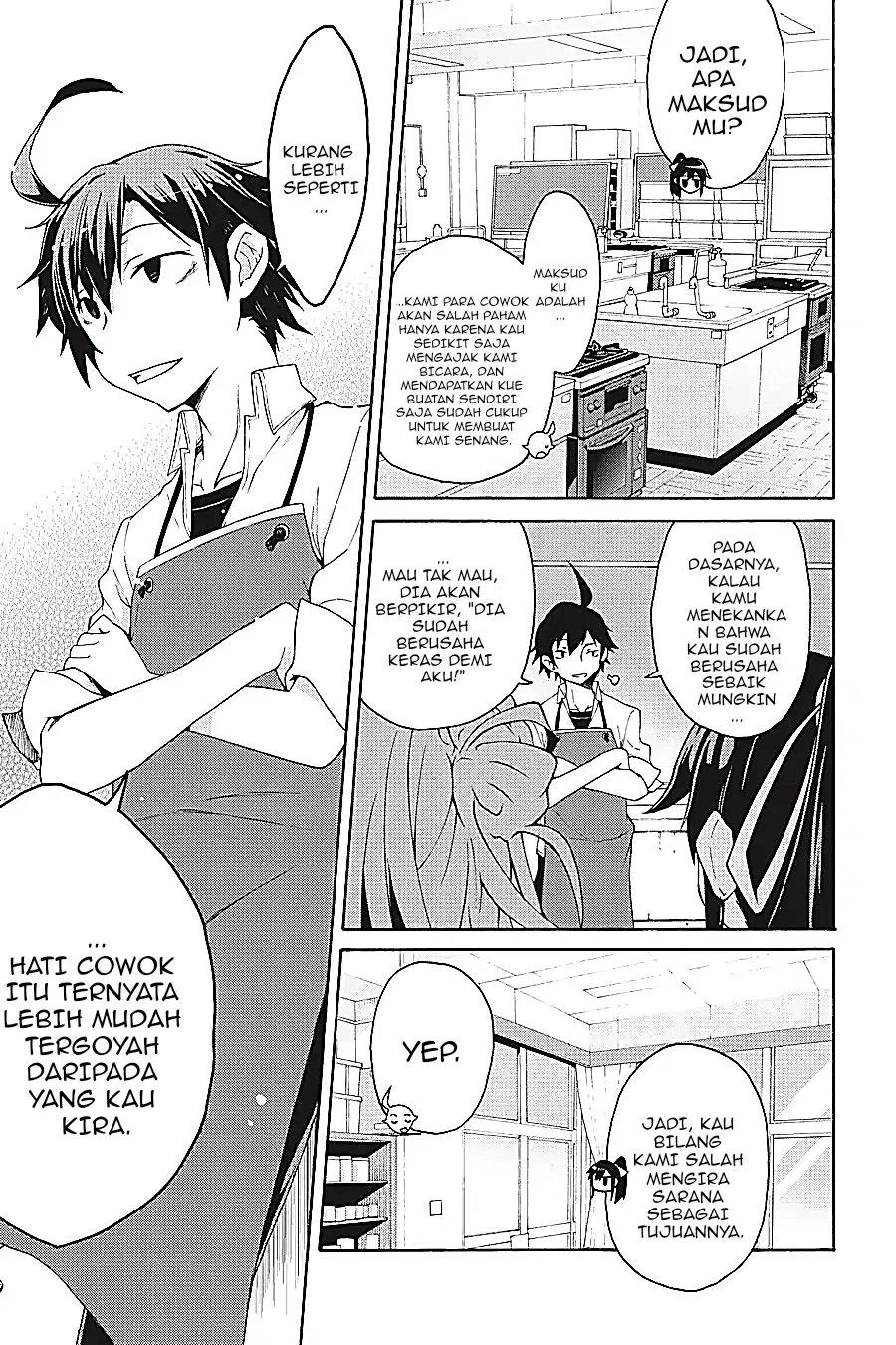 Yahari Ore no Seishun Love Come wa Machigatteiru @comic Chapter 3.3 Gambar 6