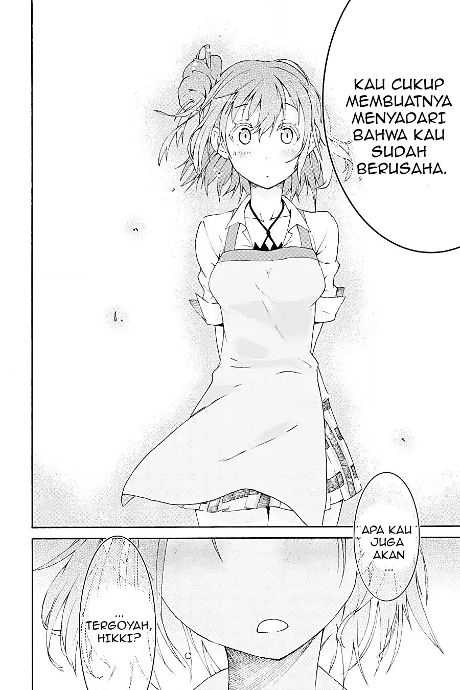 Yahari Ore no Seishun Love Come wa Machigatteiru @comic Chapter 3.3 Gambar 7