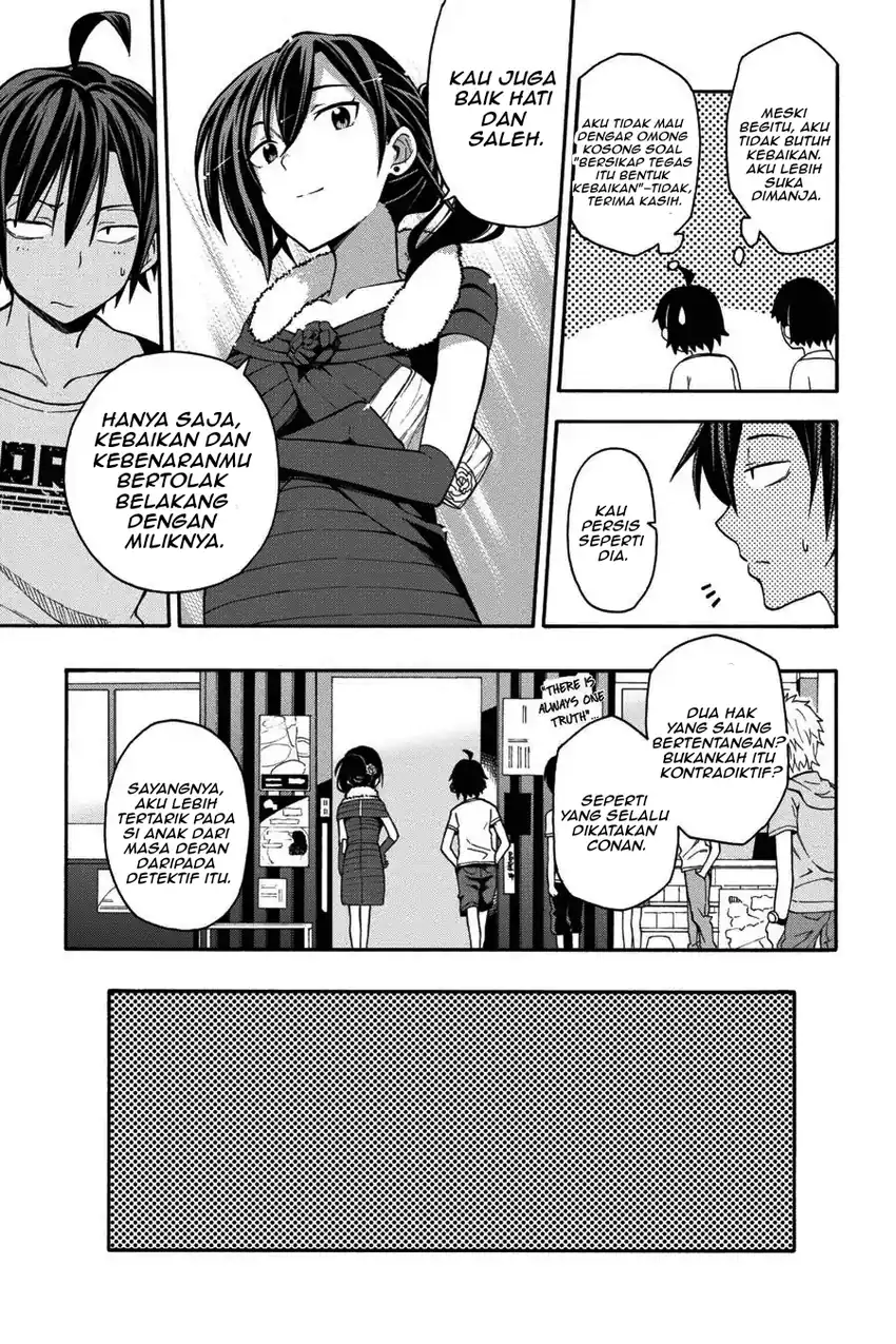 Yahari Ore no Seishun Love Come wa Machigatteiru @comic Chapter 31 Gambar 17