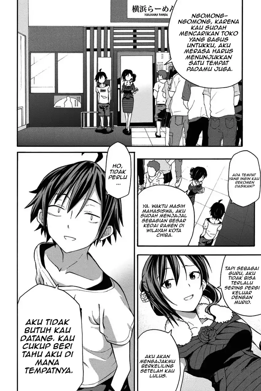 Yahari Ore no Seishun Love Come wa Machigatteiru @comic Chapter 31 Gambar 24