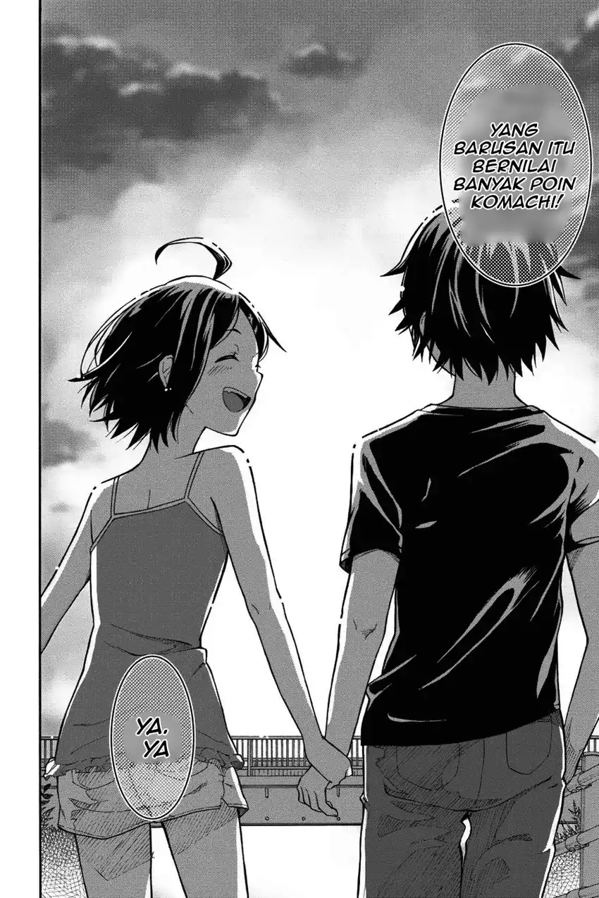Yahari Ore no Seishun Love Come wa Machigatteiru @comic Chapter 32 Gambar 17