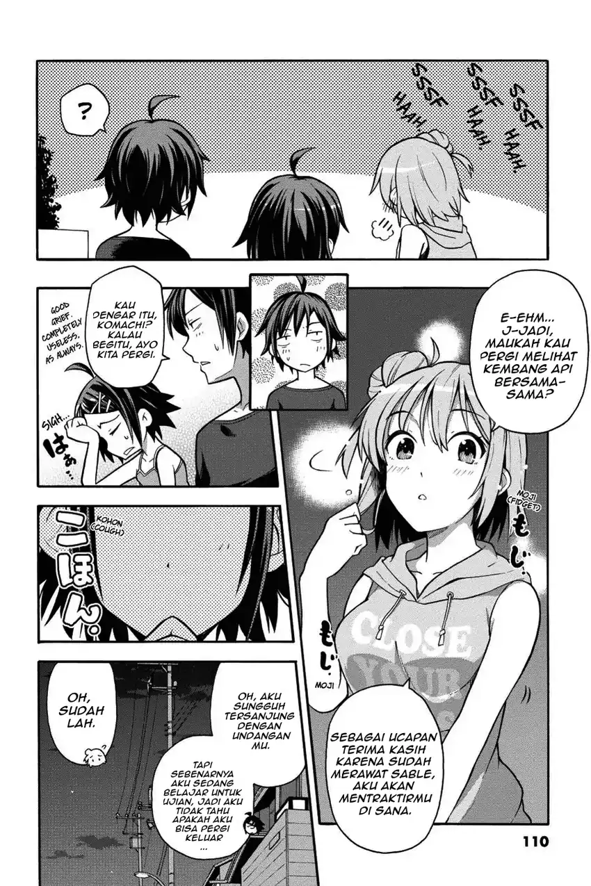 Yahari Ore no Seishun Love Come wa Machigatteiru @comic Chapter 32 Gambar 21