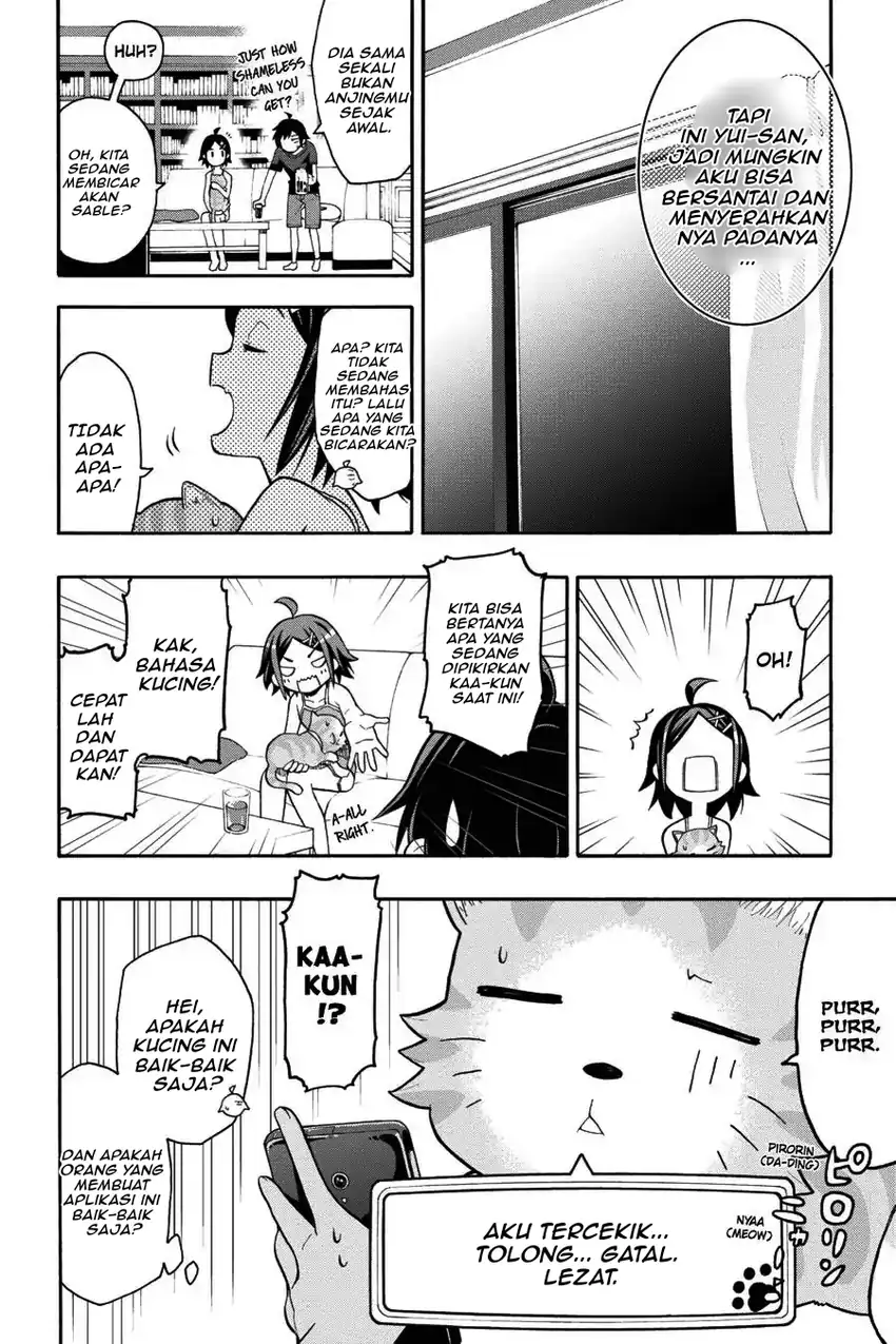 Yahari Ore no Seishun Love Come wa Machigatteiru @comic Chapter 32 Gambar 25