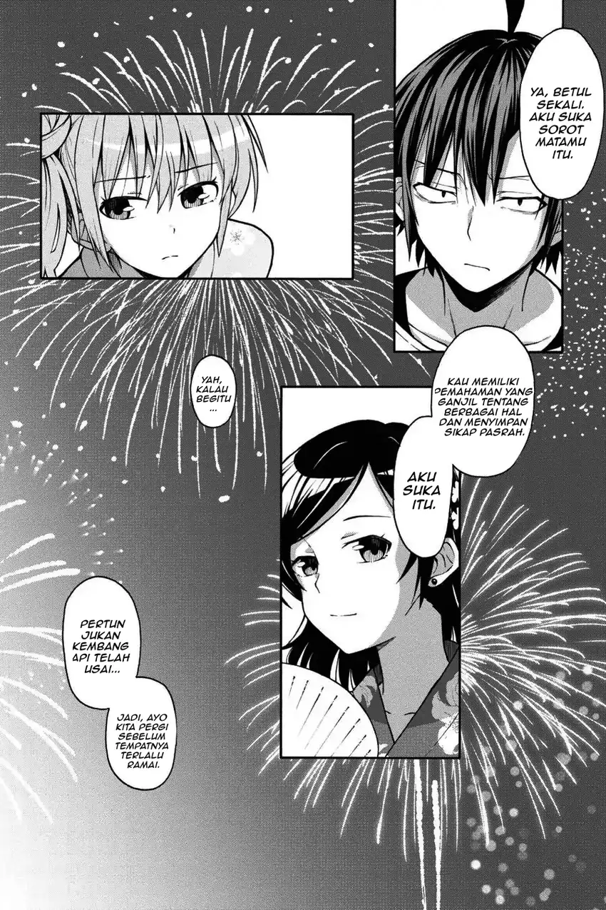 Yahari Ore no Seishun Love Come wa Machigatteiru @comic Chapter 33 Gambar 20