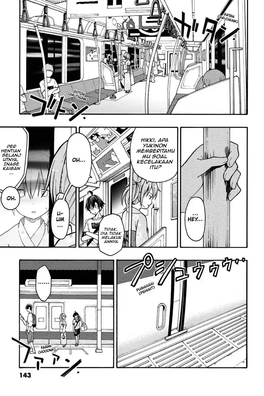 Yahari Ore no Seishun Love Come wa Machigatteiru @comic Chapter 33 Gambar 23