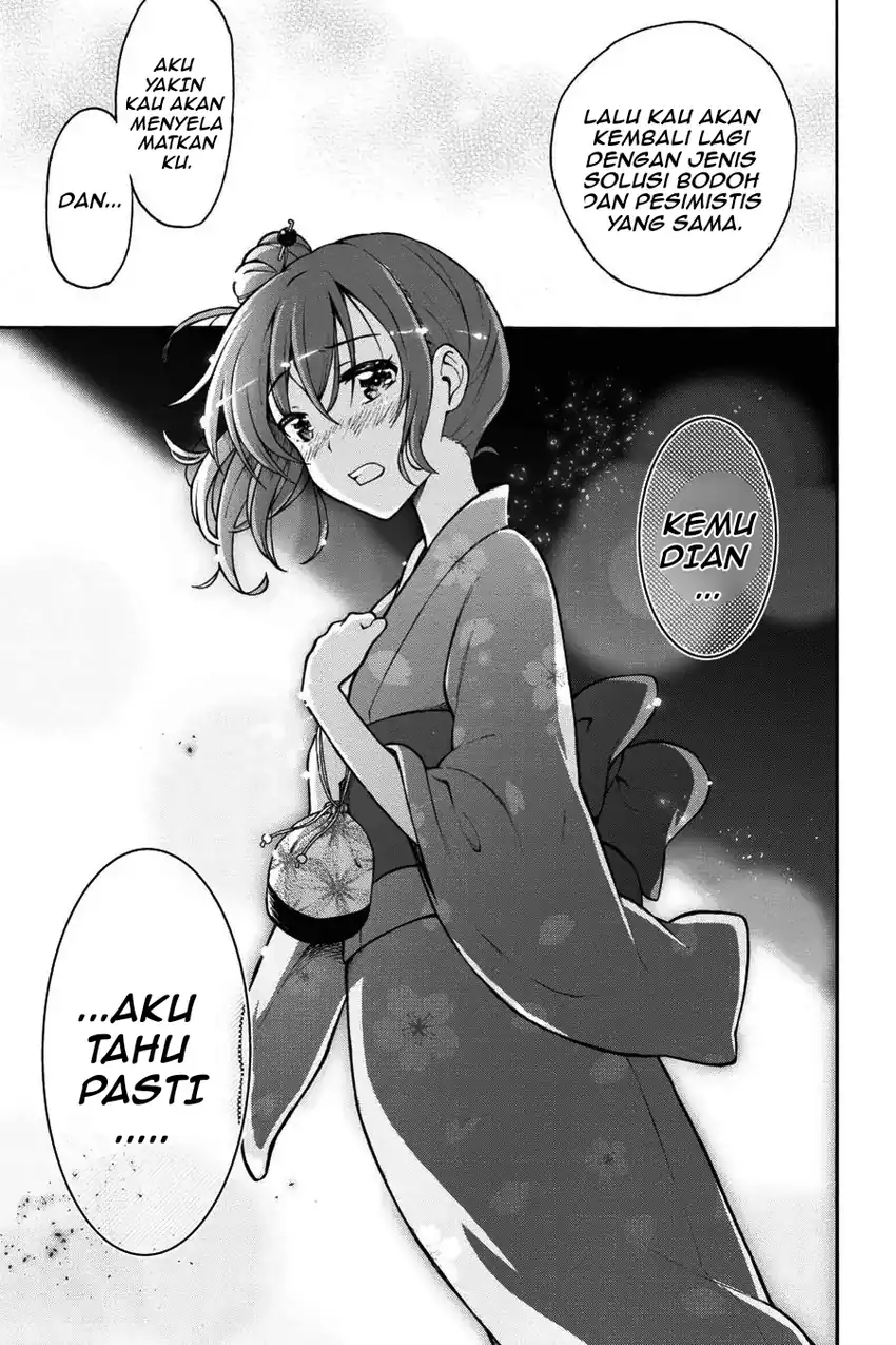 Yahari Ore no Seishun Love Come wa Machigatteiru @comic Chapter 33 Gambar 27