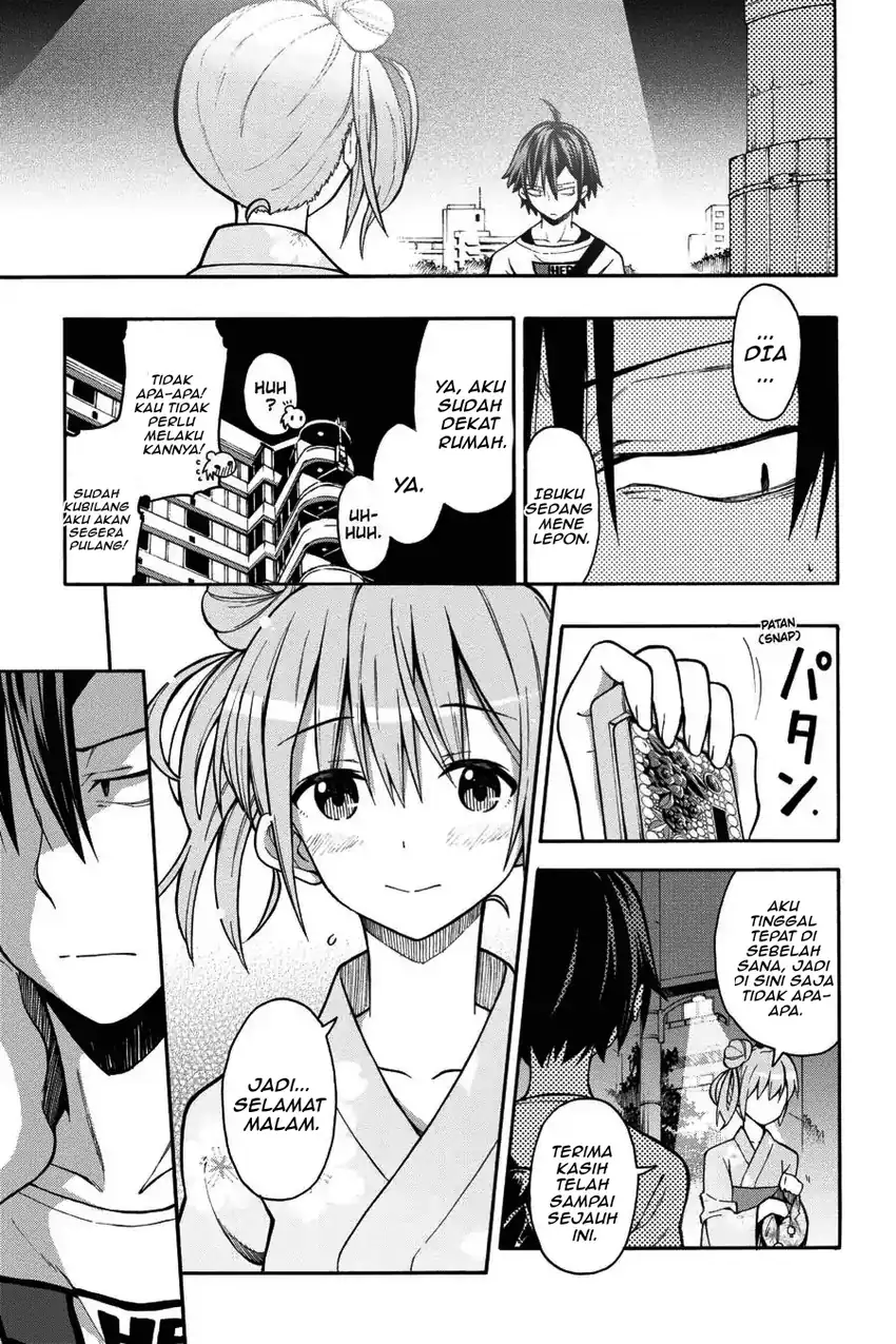 Yahari Ore no Seishun Love Come wa Machigatteiru @comic Chapter 33 Gambar 31